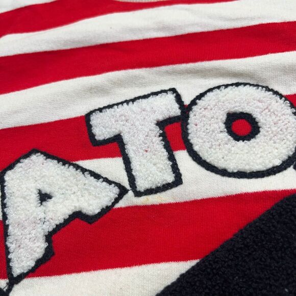 Astroboy Shirt Men's Large Red Striped Tezuka Productions Super Hero Atom Anime - Picture 12 of 16